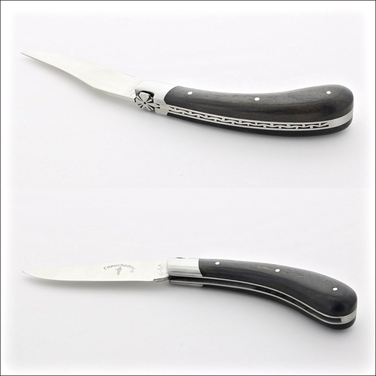 Capuchadou 12 cm Classic Folding Knife - Ebony