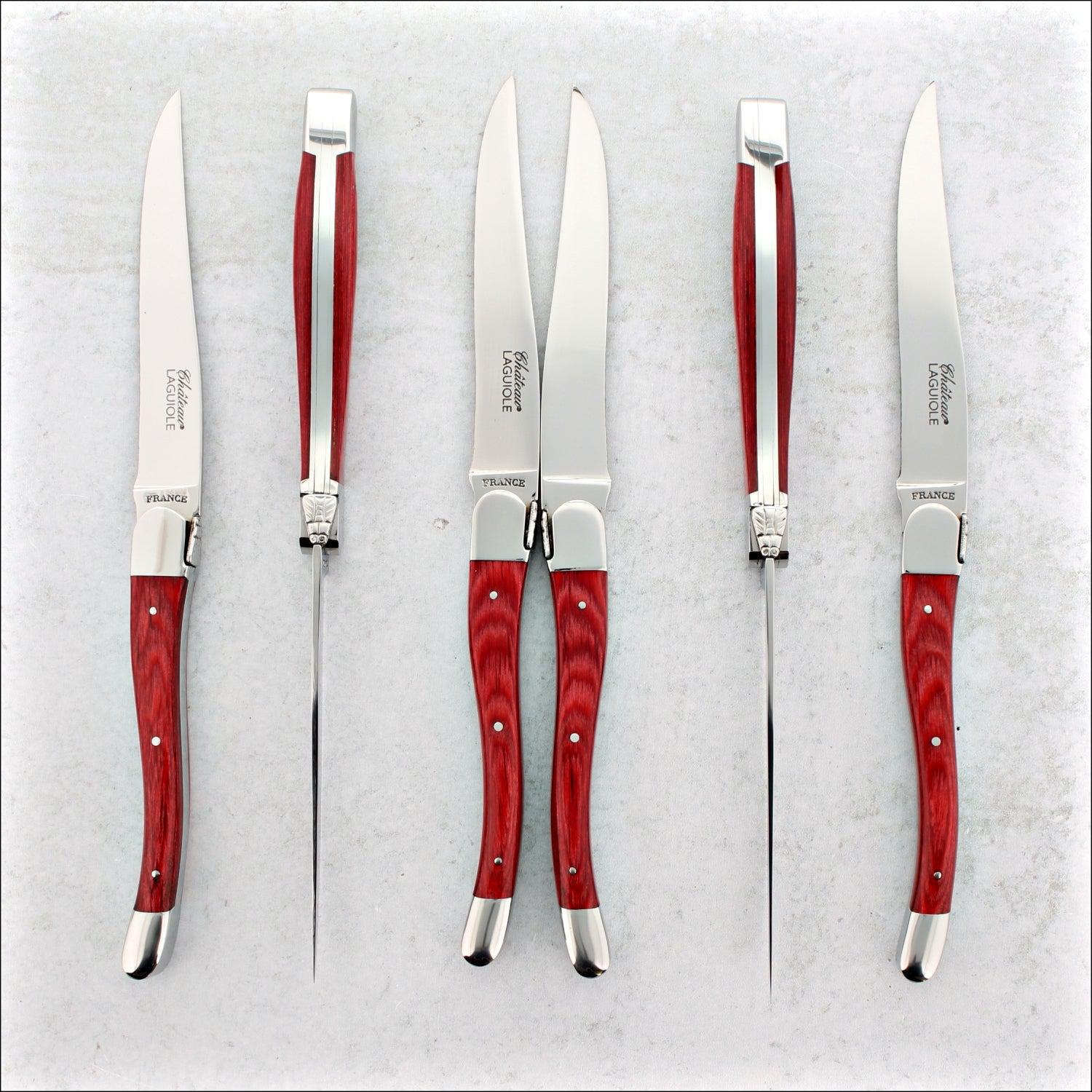https://www.laguiole-imports.com/cdn/shop/files/Chateau-Laguiole-Signature-Steak-Knives-Red-Stamina-Wood-Shiny-Finish-Chateau-Laguioler-Made-in-France-2.jpg?v=1704105104