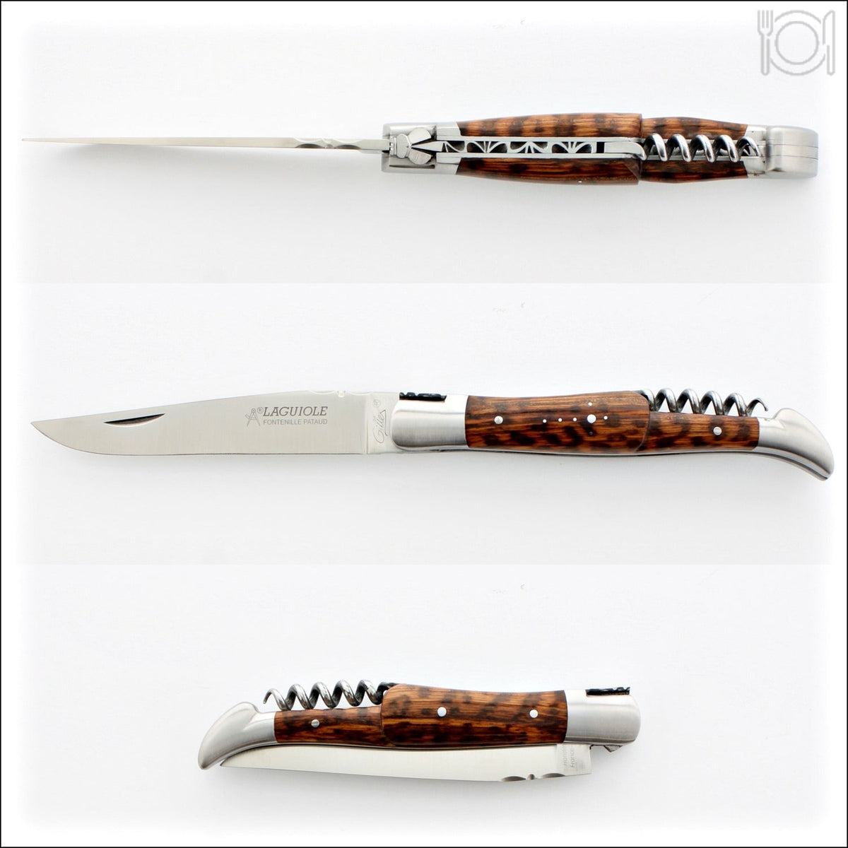 Classic Laguiole Corkscrew Knife Amourette Handle