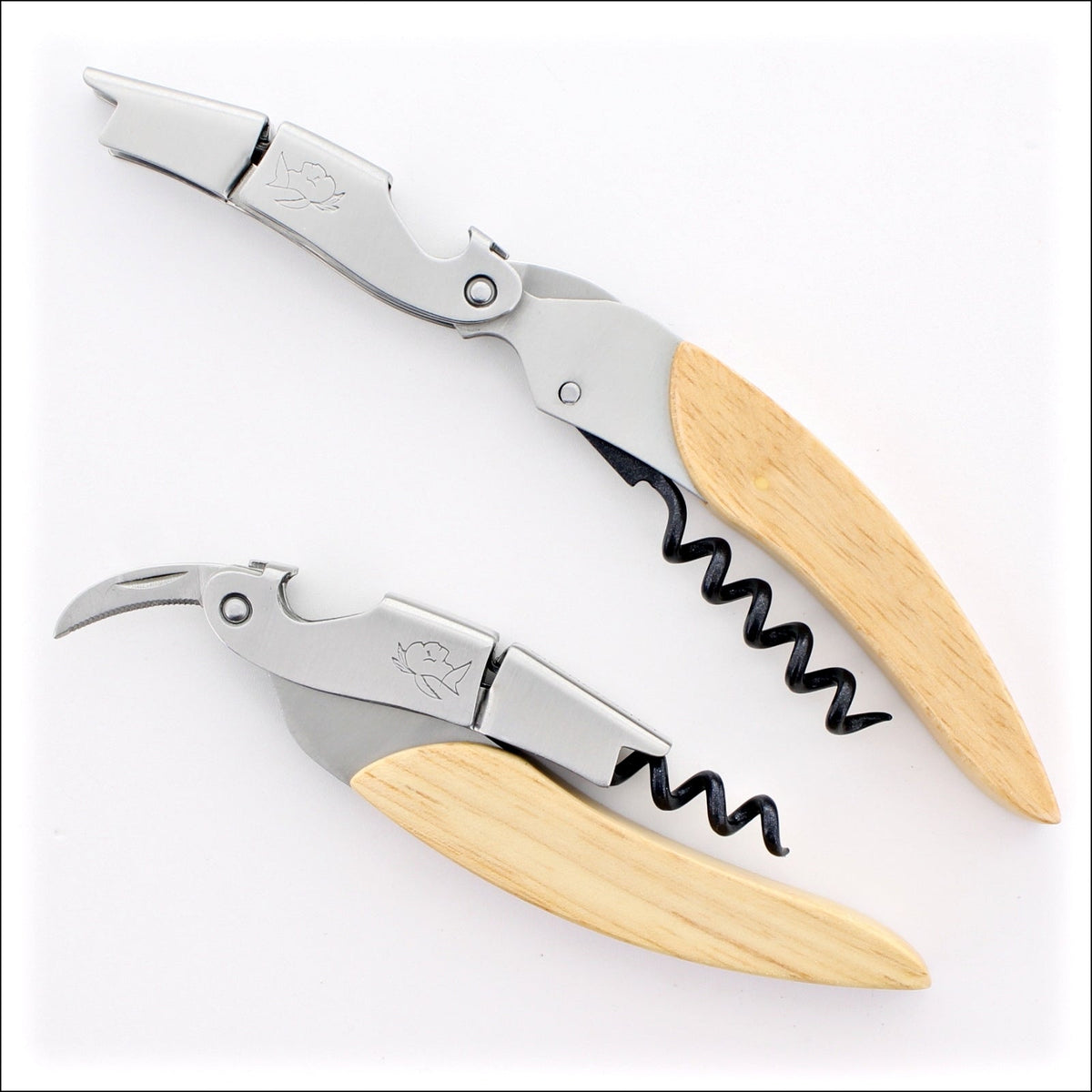 L&#39;Iroquois Two-step Waiter&#39;s Corkscrew Beechwood