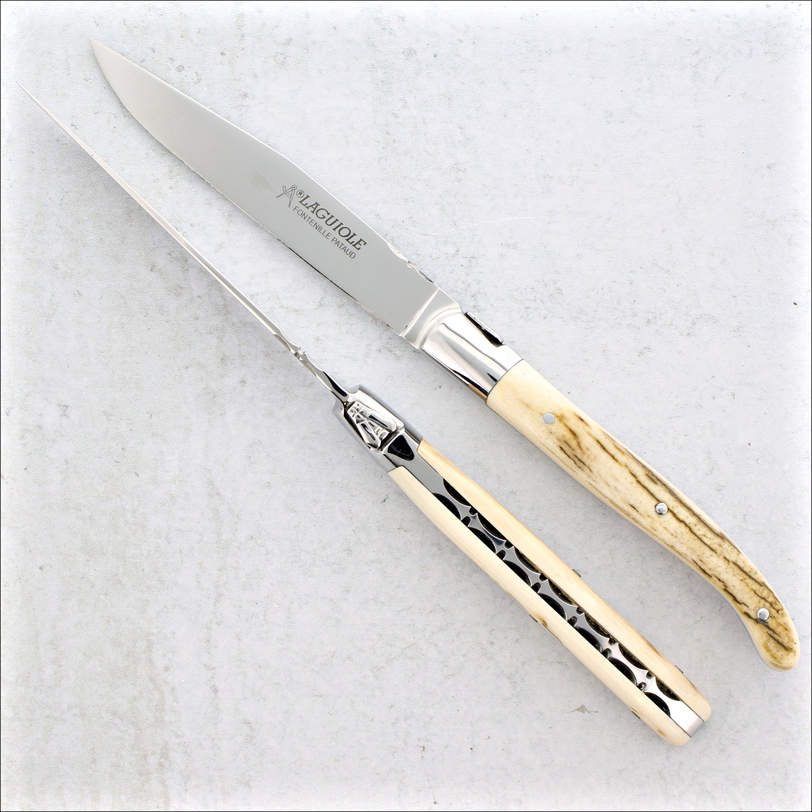 Bmk- 561 Custom Hand Forged Steel Laguiole Steak Knife