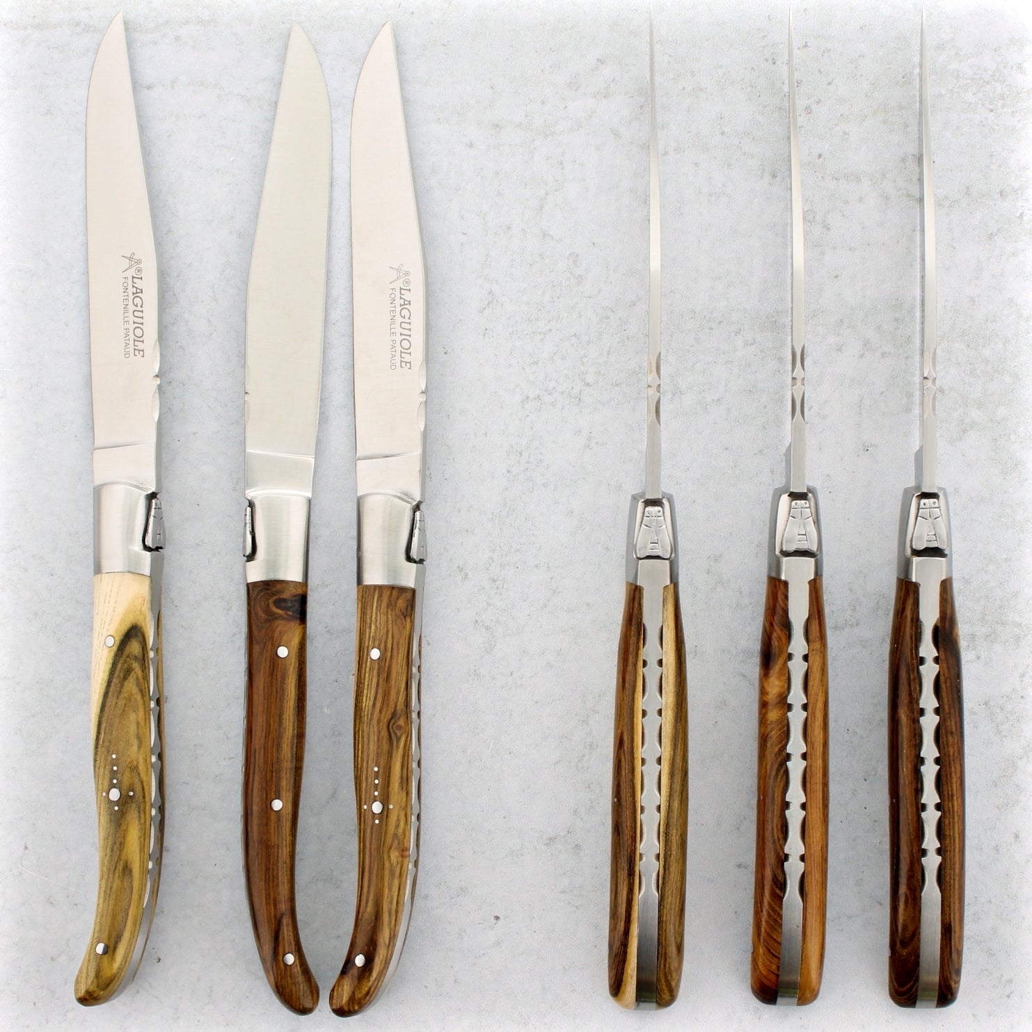 https://www.laguiole-imports.com/cdn/shop/files/Laguiole-Forged-Steak-Knives-Pistachio-Wood-Fontenille-Pataud_1600x.jpg?v=1683801480