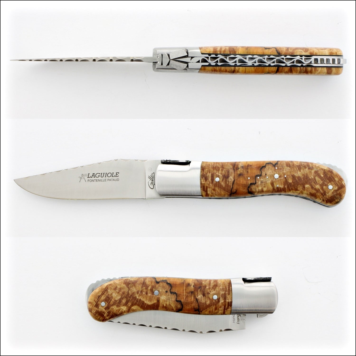 https://www.laguiole-imports.com/cdn/shop/files/Laguiole-Gentlemans-Knife-Guilloche-Burled-Beech-End-Grain-Fontenille-Pataud.jpg?v=1690972267