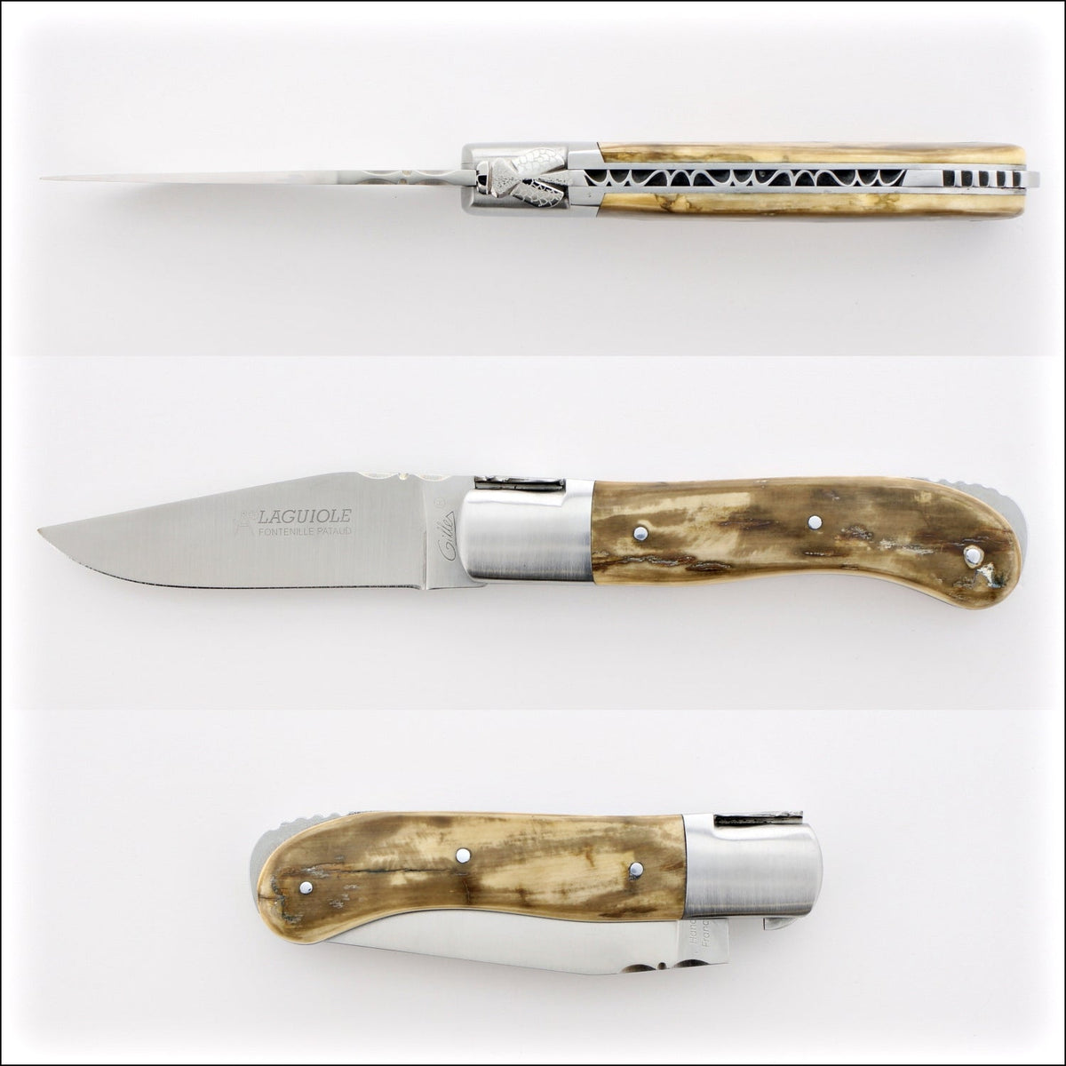 Laguiole Gentleman&#39;s Knife - Mammoth Ivory