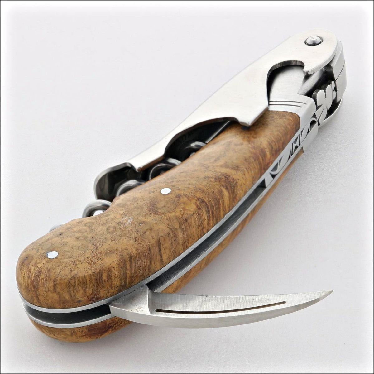 Laguiole Magnum Amboyna Burl Corkscrew - G