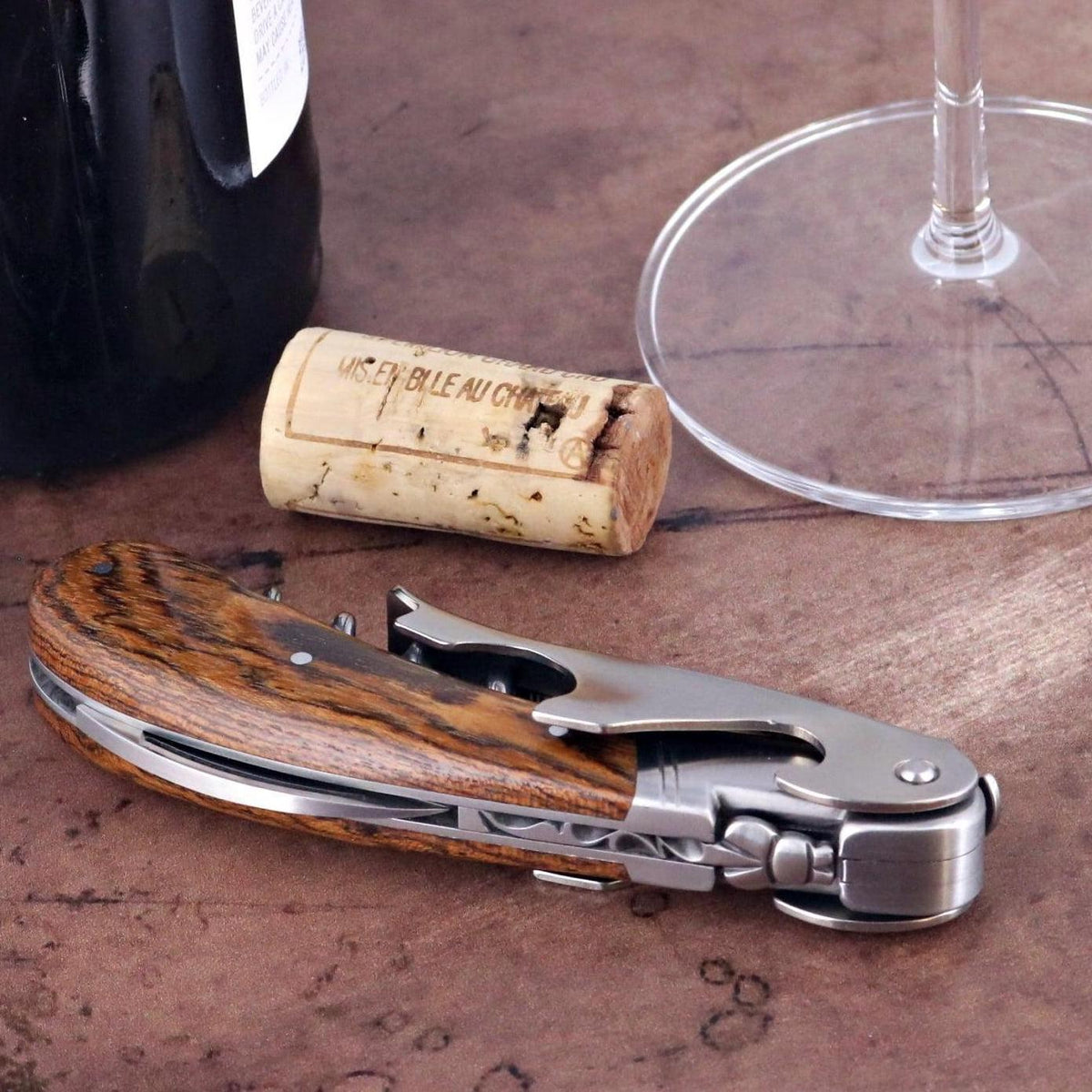 Laguiole Magnum Bocote Corkscrew - B