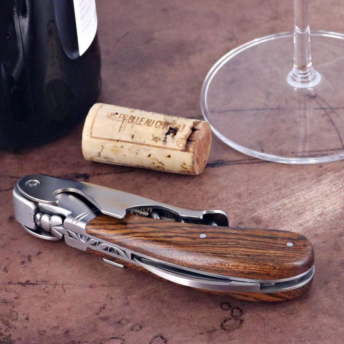 Laguiole Magnum Bocote Corkscrew - C