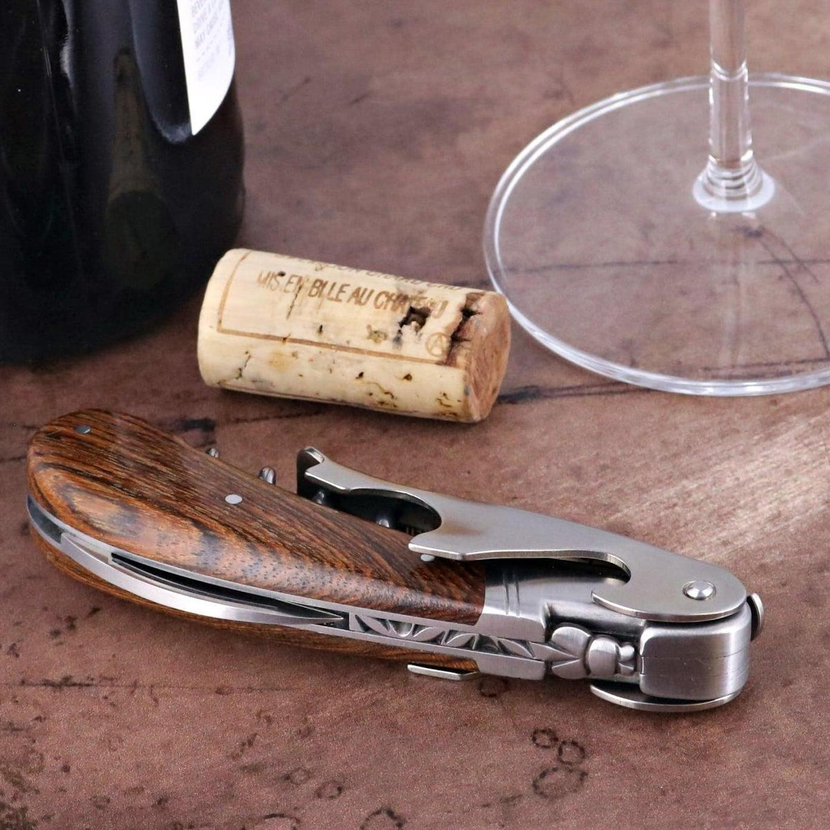 Laguiole Magnum Bocote Corkscrew - C