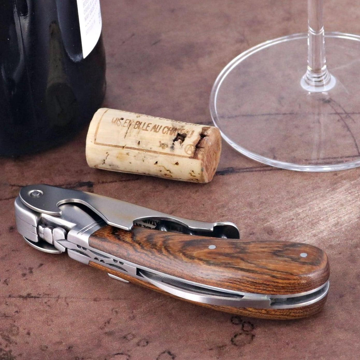 Laguiole Magnum Bocote Corkscrew - D