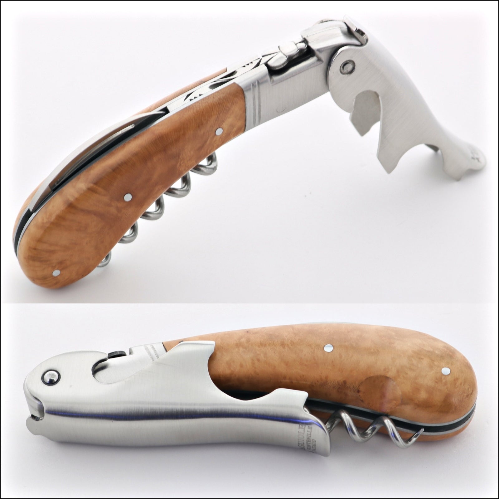 Laguiole Magnum Briarwood Corkscrew - A