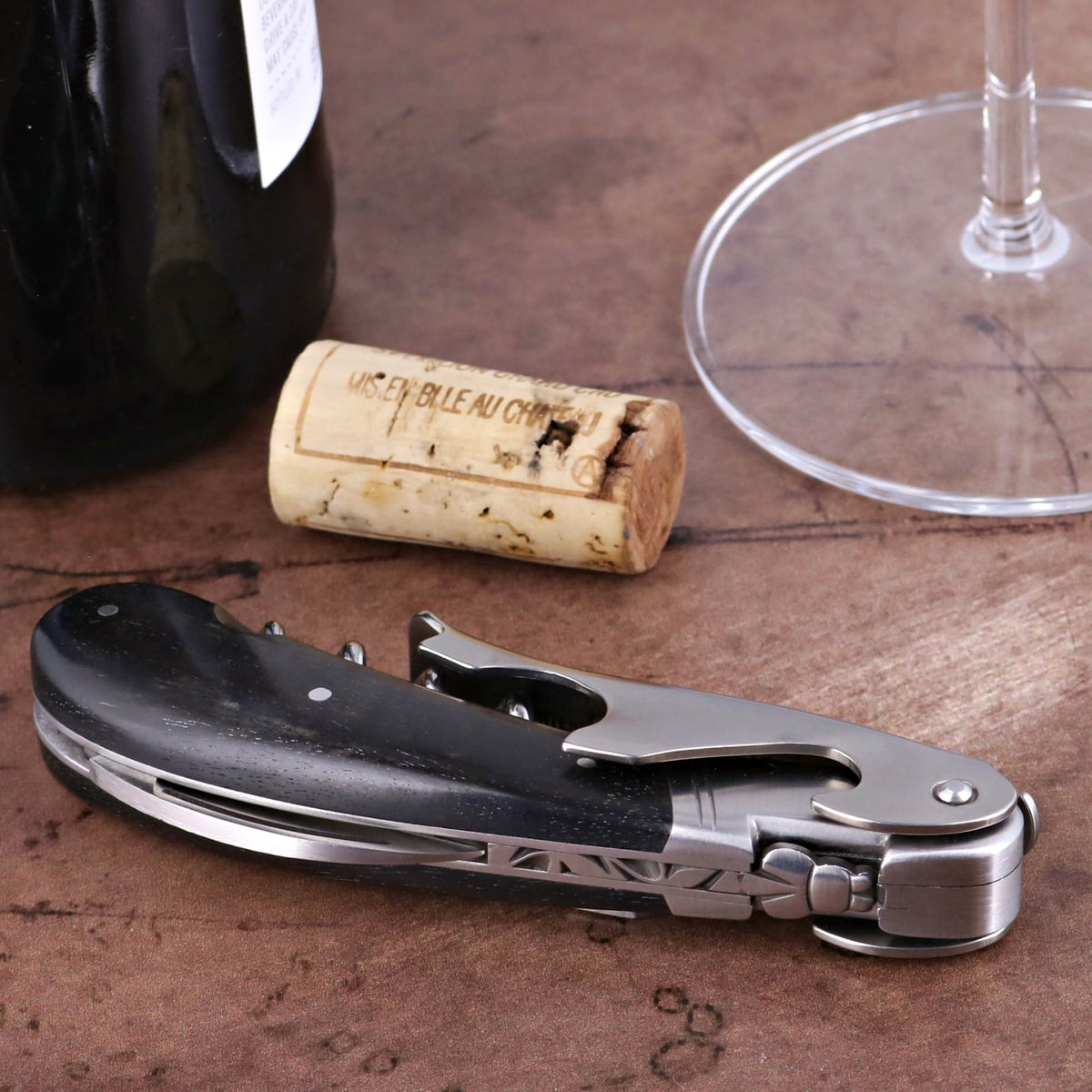 Laguiole Magnum Ebony Corkscrew - E