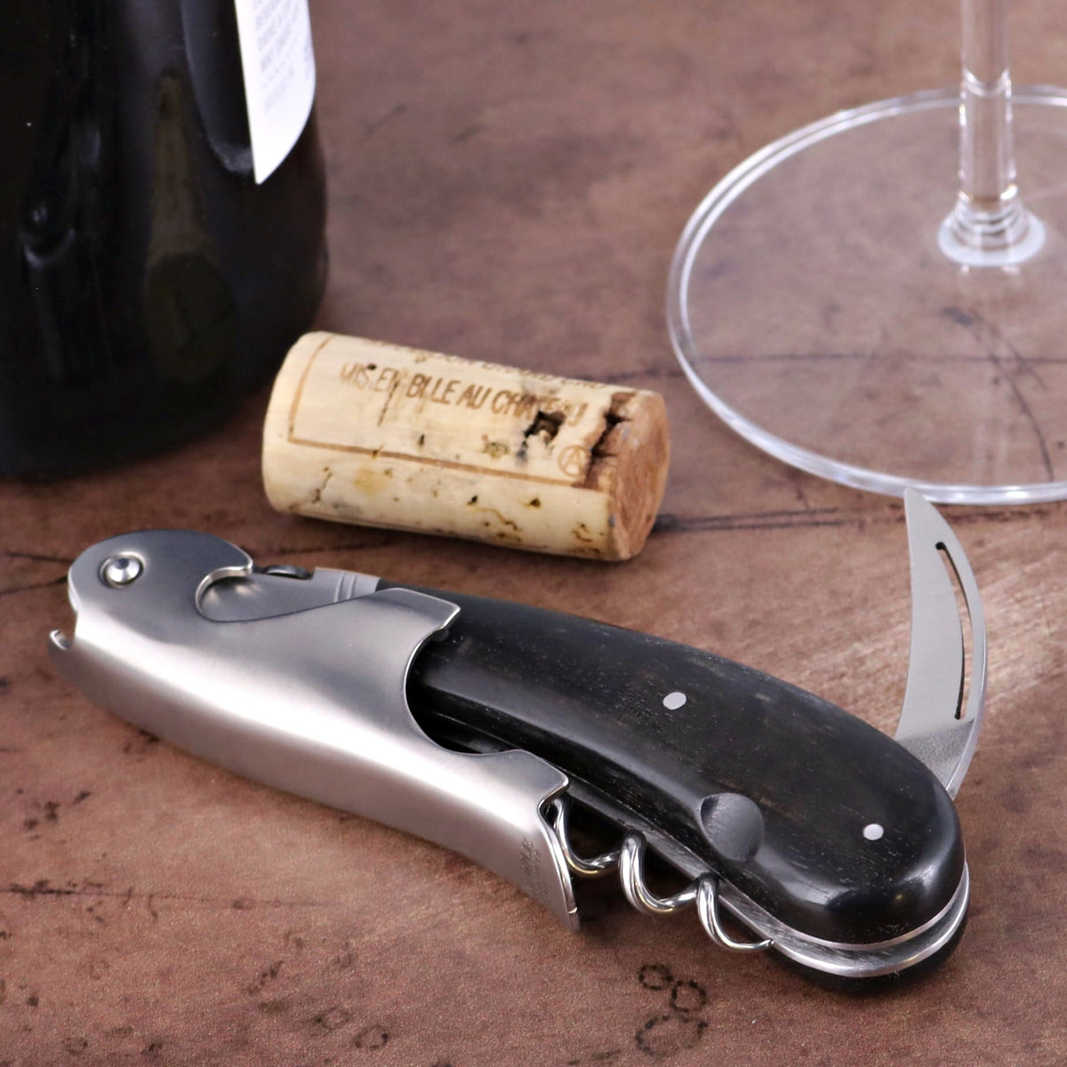 Laguiole Magnum Ebony Corkscrew - E