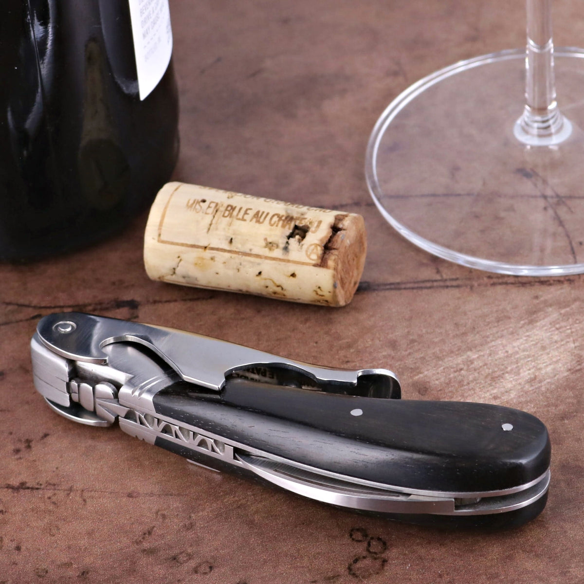 Laguiole Magnum Ebony Corkscrew - F