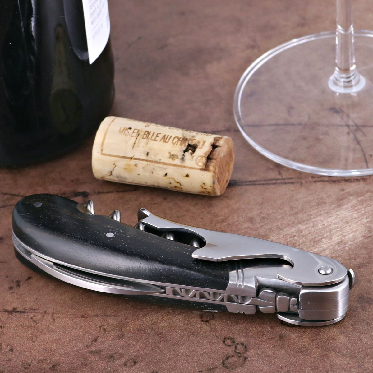 Laguiole Magnum Ebony Corkscrew - F