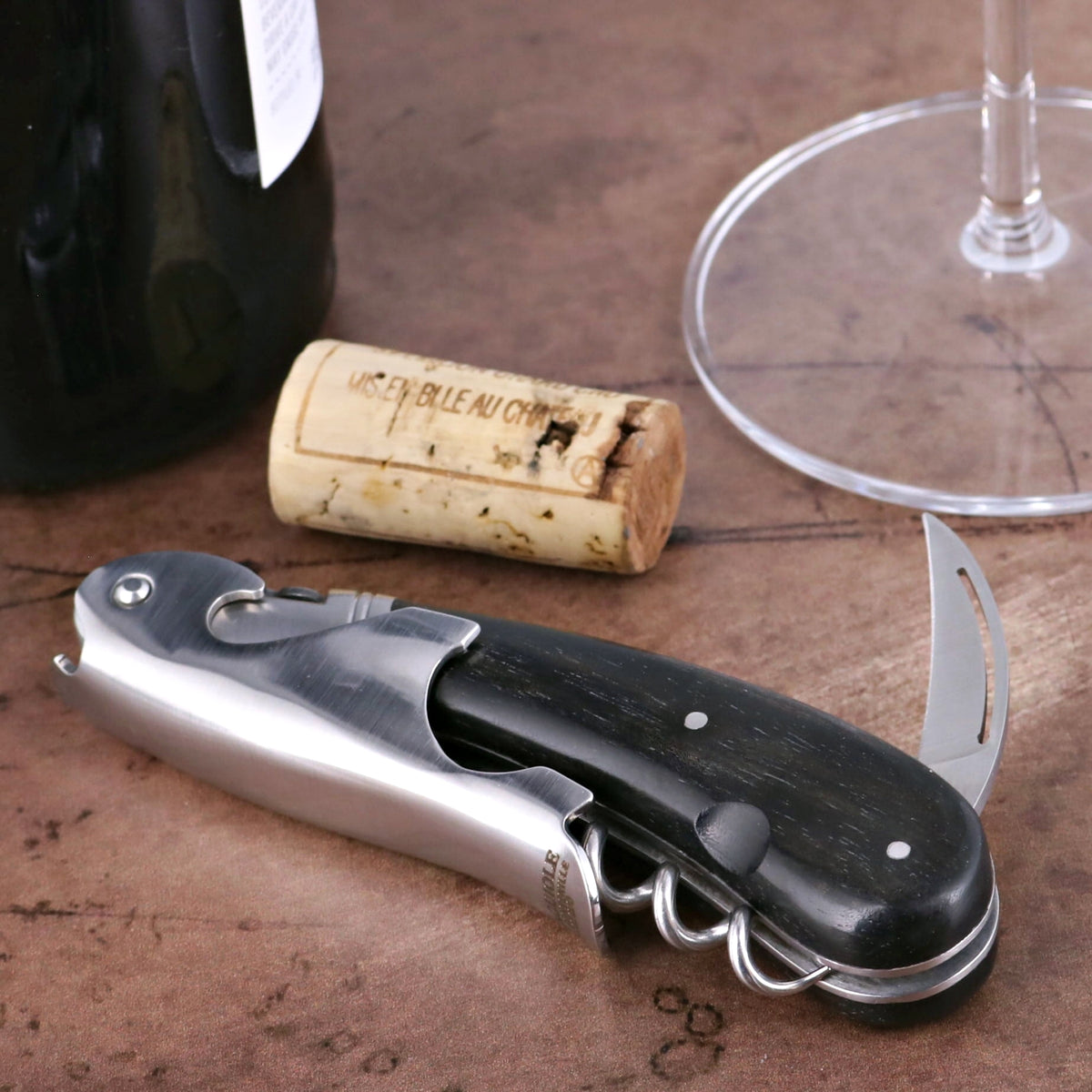 Laguiole Magnum Ebony Corkscrew - G