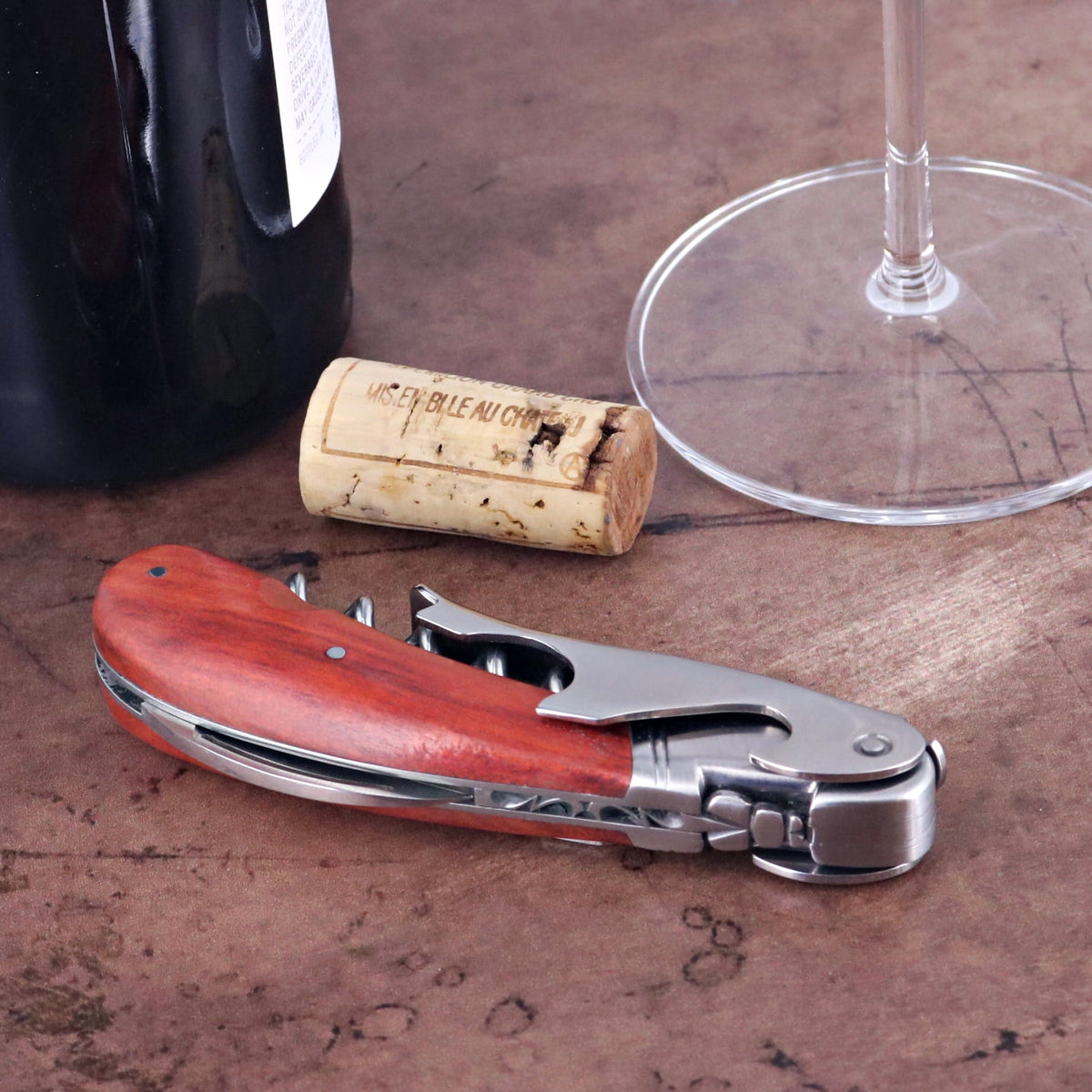 Laguiole Magnum Rosewood Corkscrew - B