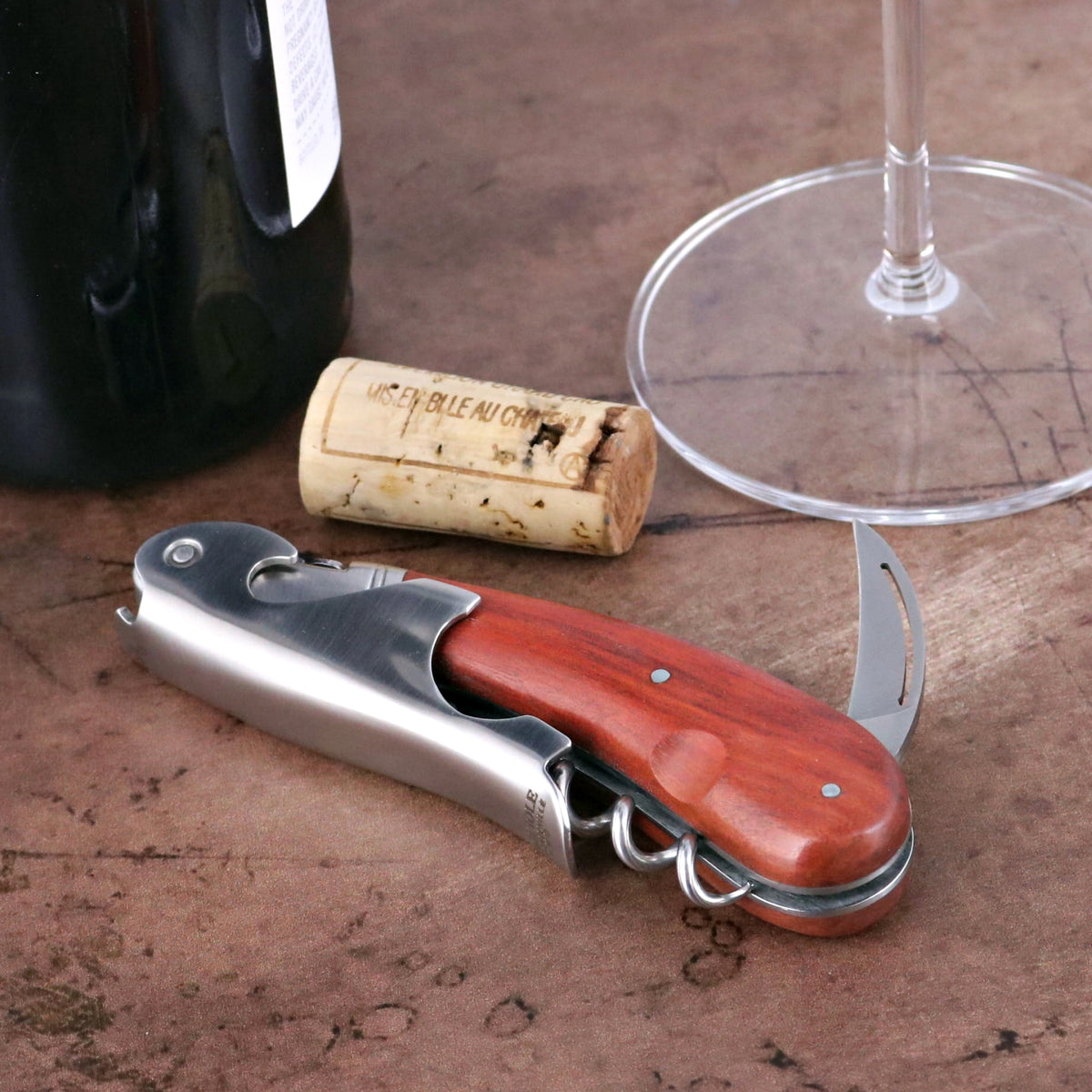 Laguiole Magnum Rosewood Corkscrew - B