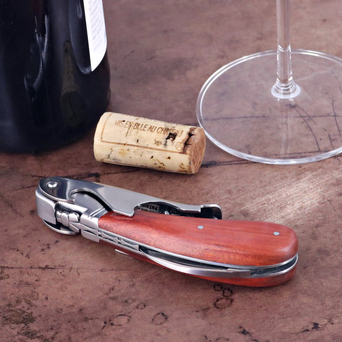Laguiole Magnum Rosewood Corkscrew - D
