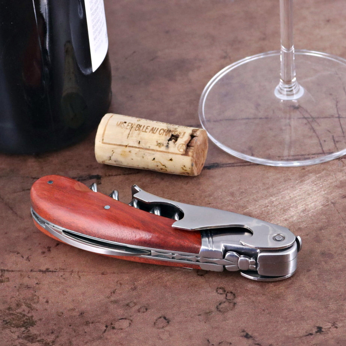 Laguiole Magnum Rosewood Corkscrew - D
