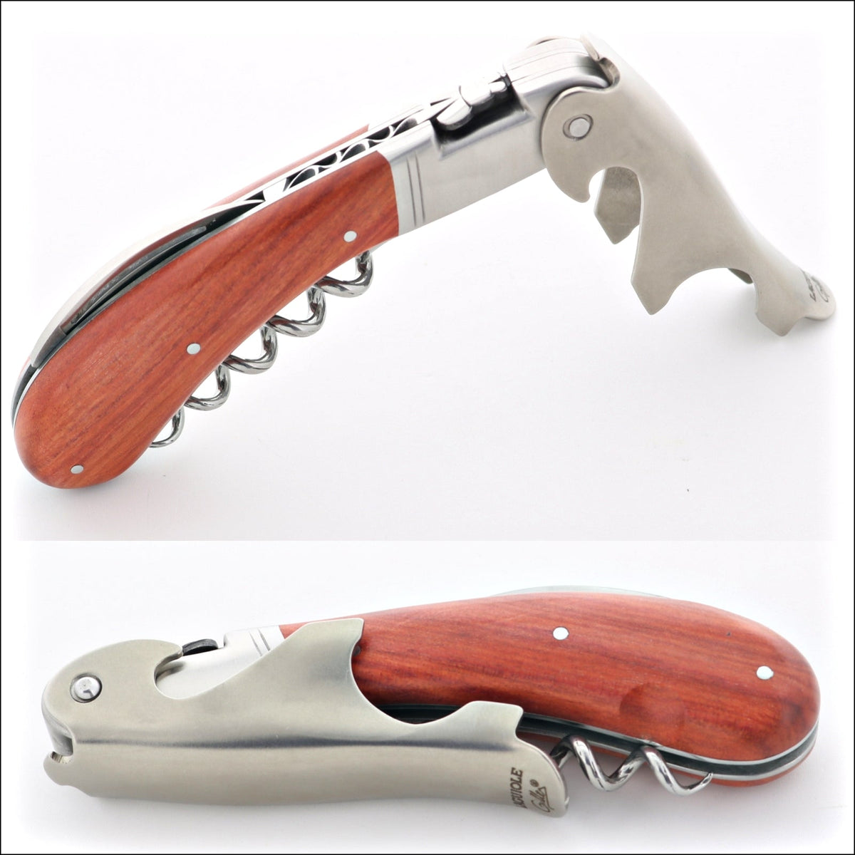 Laguiole Magnum Rosewood Corkscrew - I