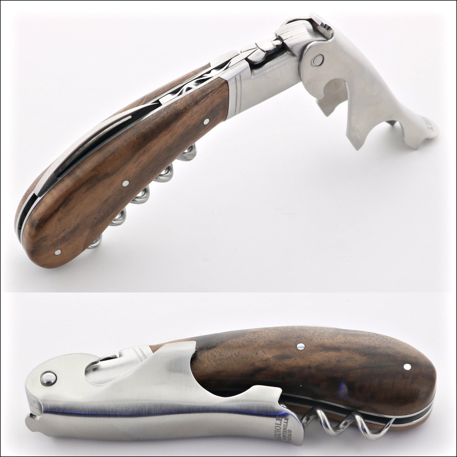 Laguiole Magnum Walnut Corkscrew - C