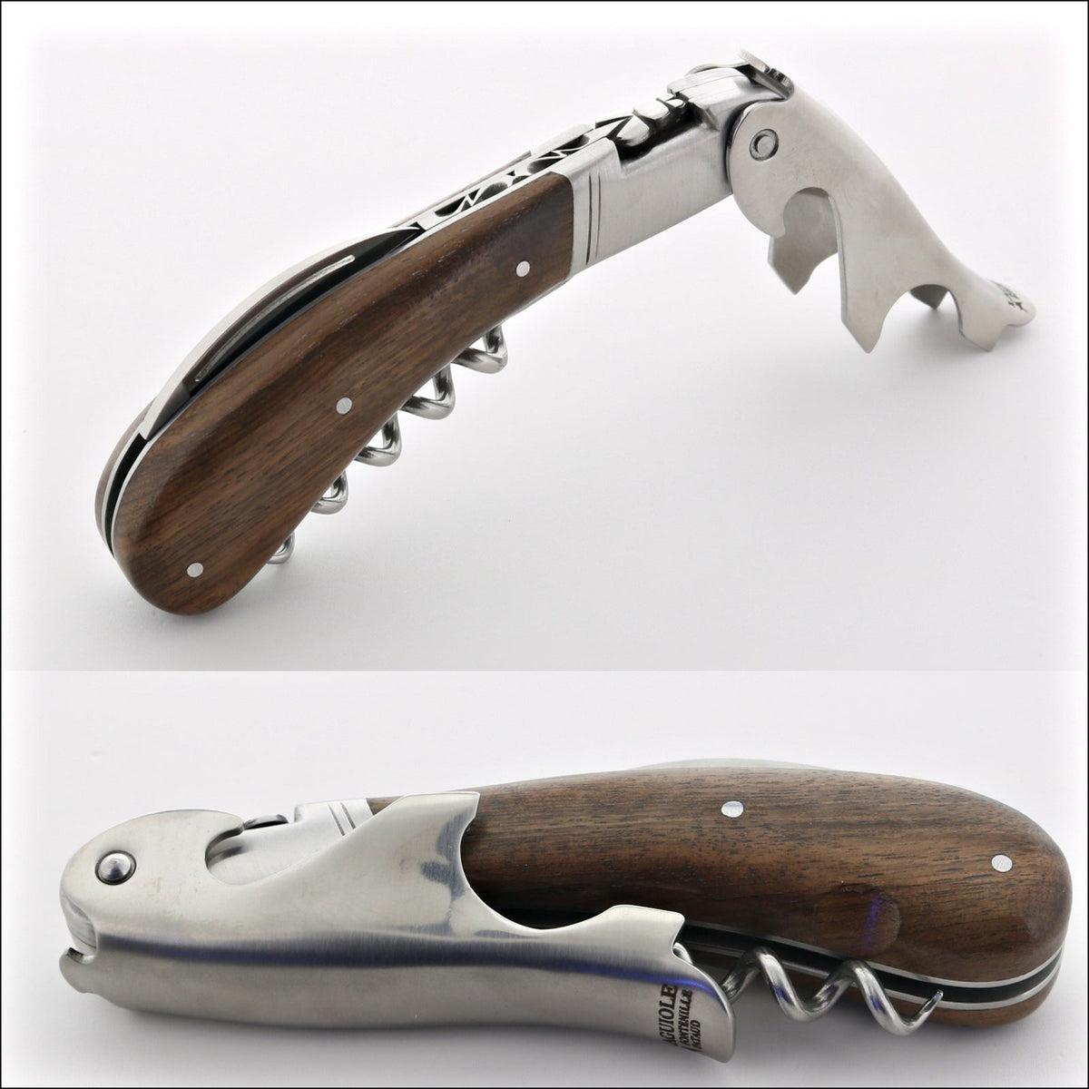 Laguiole Magnum Walnut Corkscrew - F