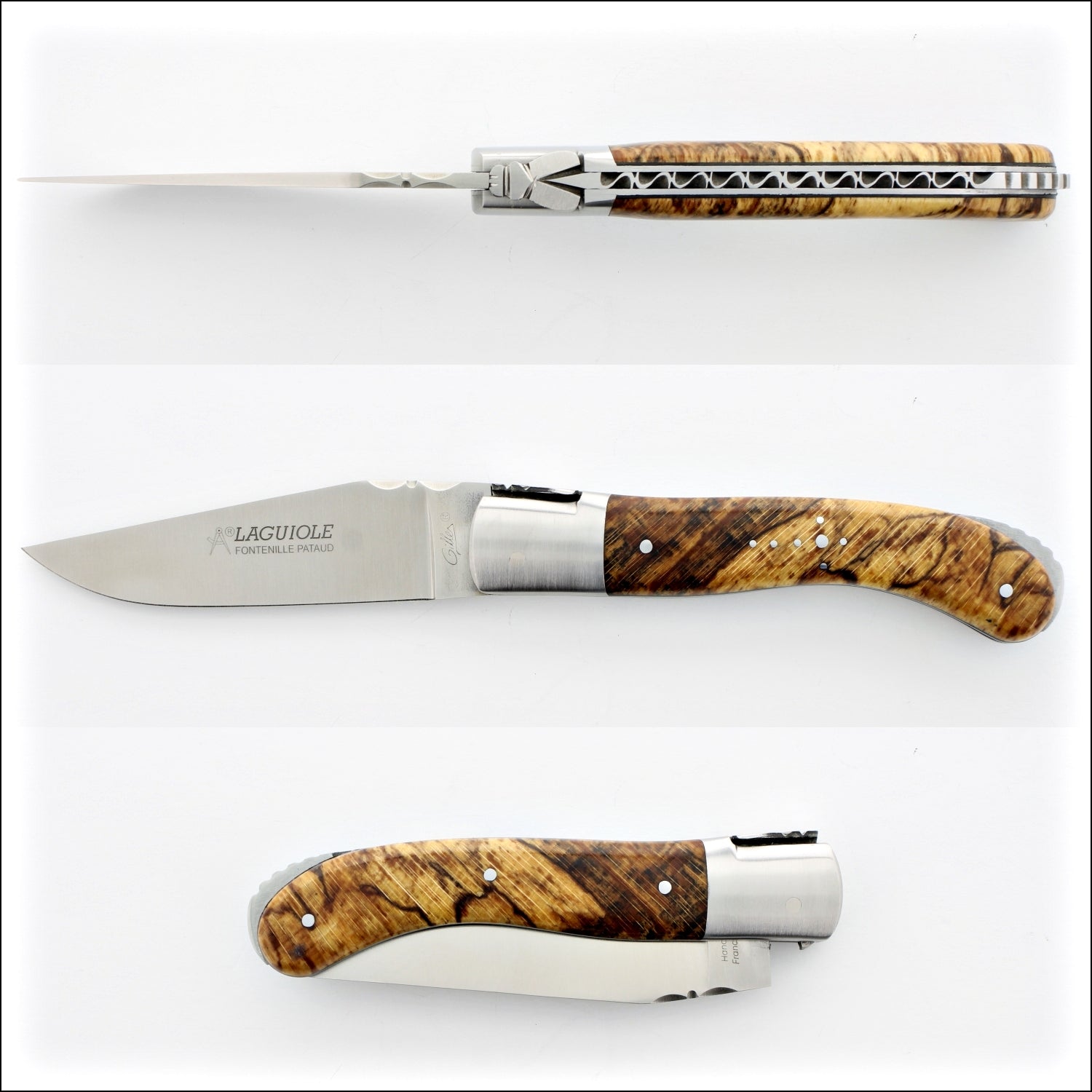 Classic Hunting Knife With Wood Handle