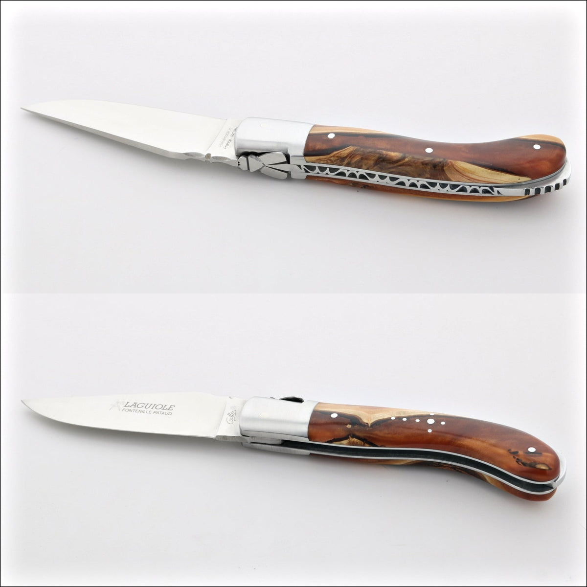 Laguiole Sport Classic Folding Knife Hybrid Juniper