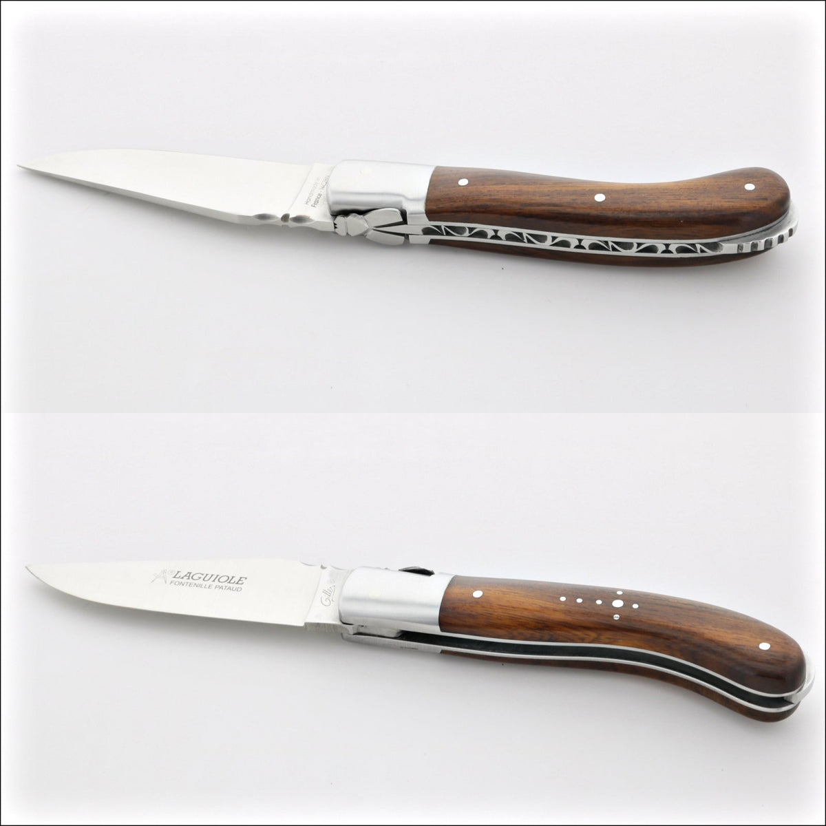 Laguiole Sport Classic Folding Knife Ironwood