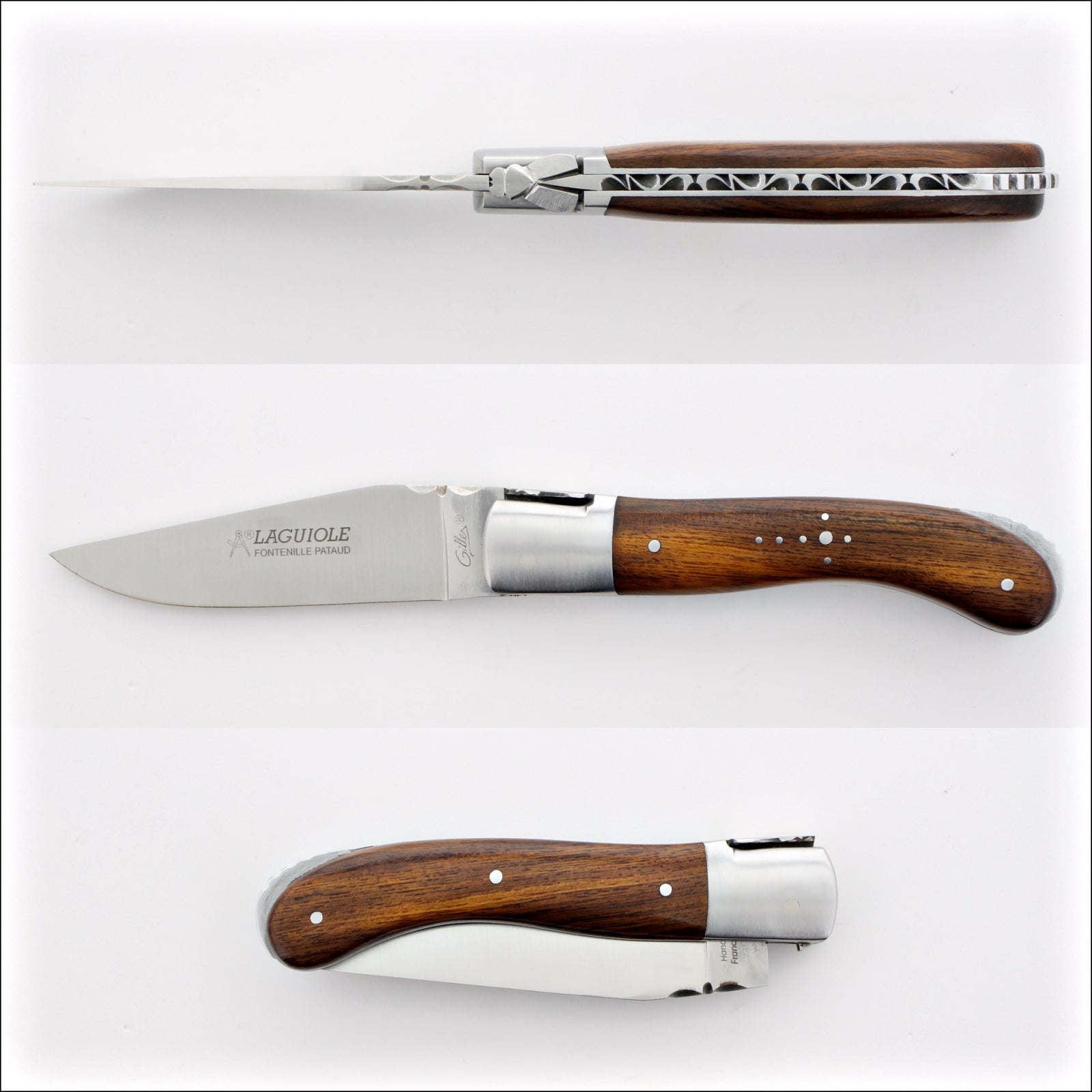 Laguiole Sport Classic Folding Knife Ironwood