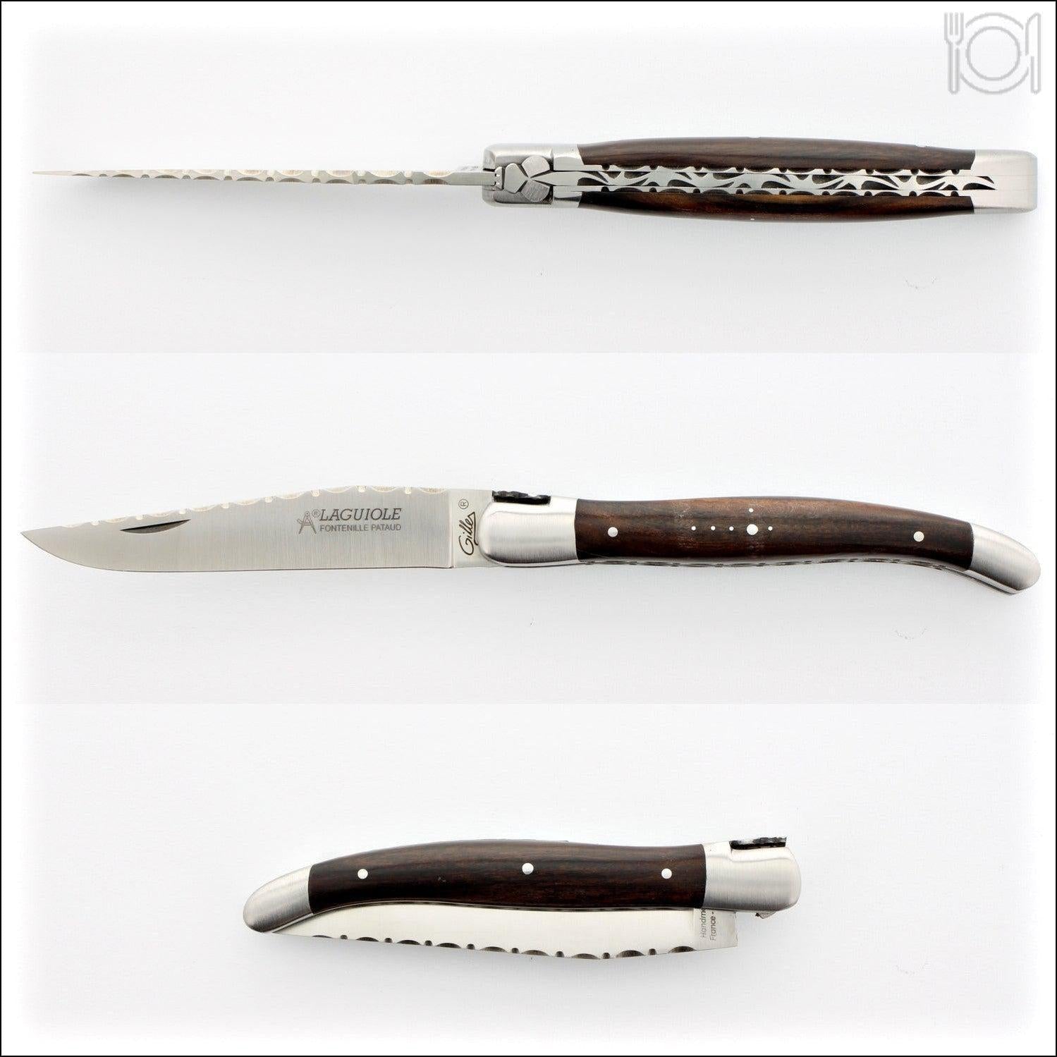 https://www.laguiole-imports.com/cdn/shop/files/Laguiole-Traditional-Knife-12-cm-Guilloche-Desert-Ironwood-Fontenille-Pataud.jpg?v=1696415622