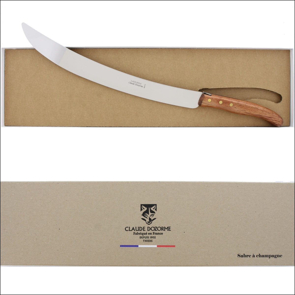Laguiole Champagne Saber by Claude Dozorme