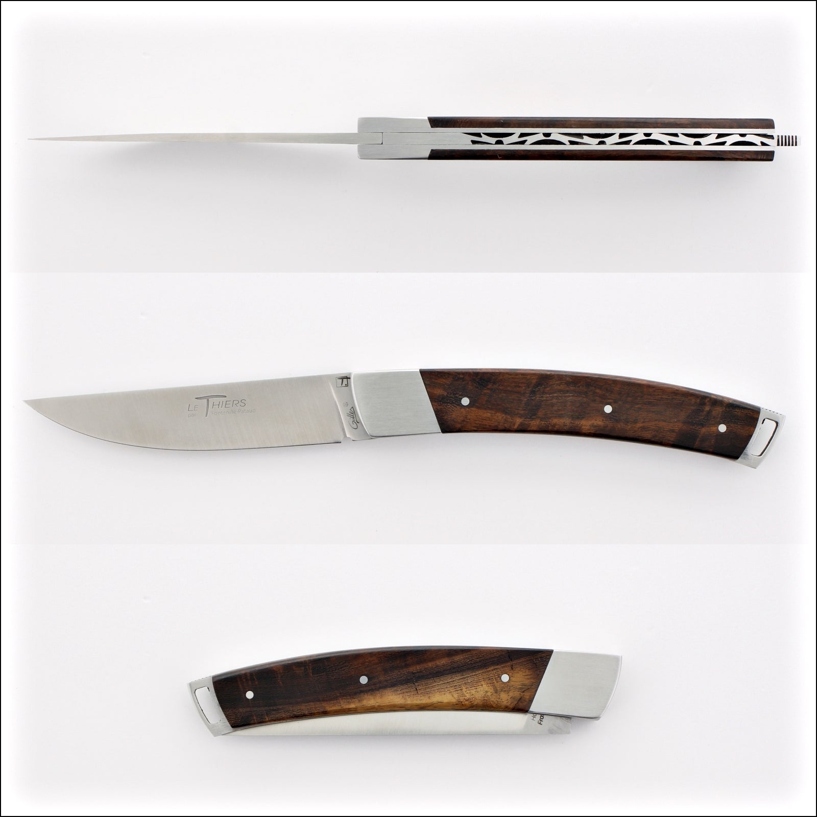 Le Thiers® Nature 11 cm Pocket Knife Desert Ironwood