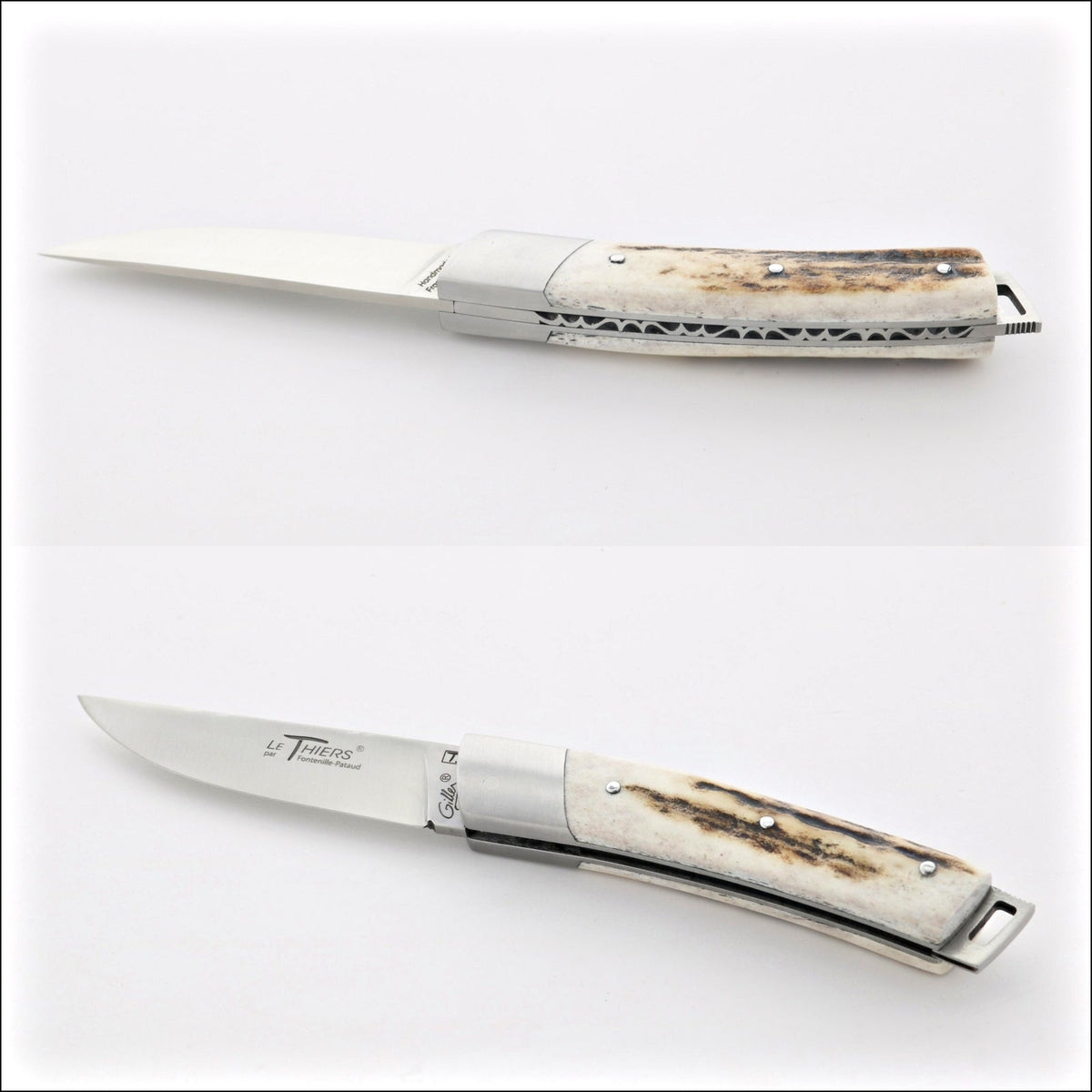 Le Thiers® Pocket Deer Stag Handle