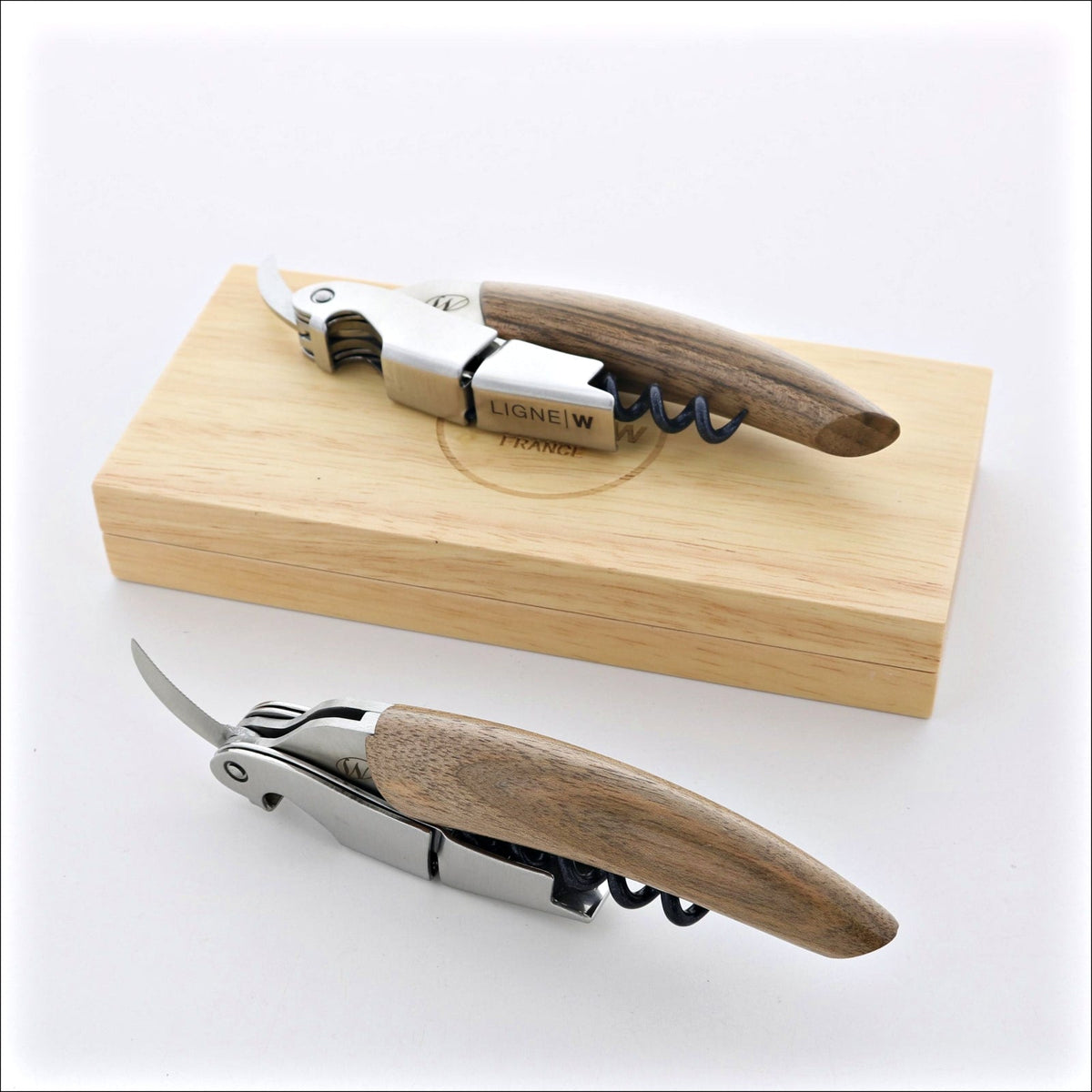 Ligne W Origine Prestige Waiter&#39;s Corkscrew - Walnut