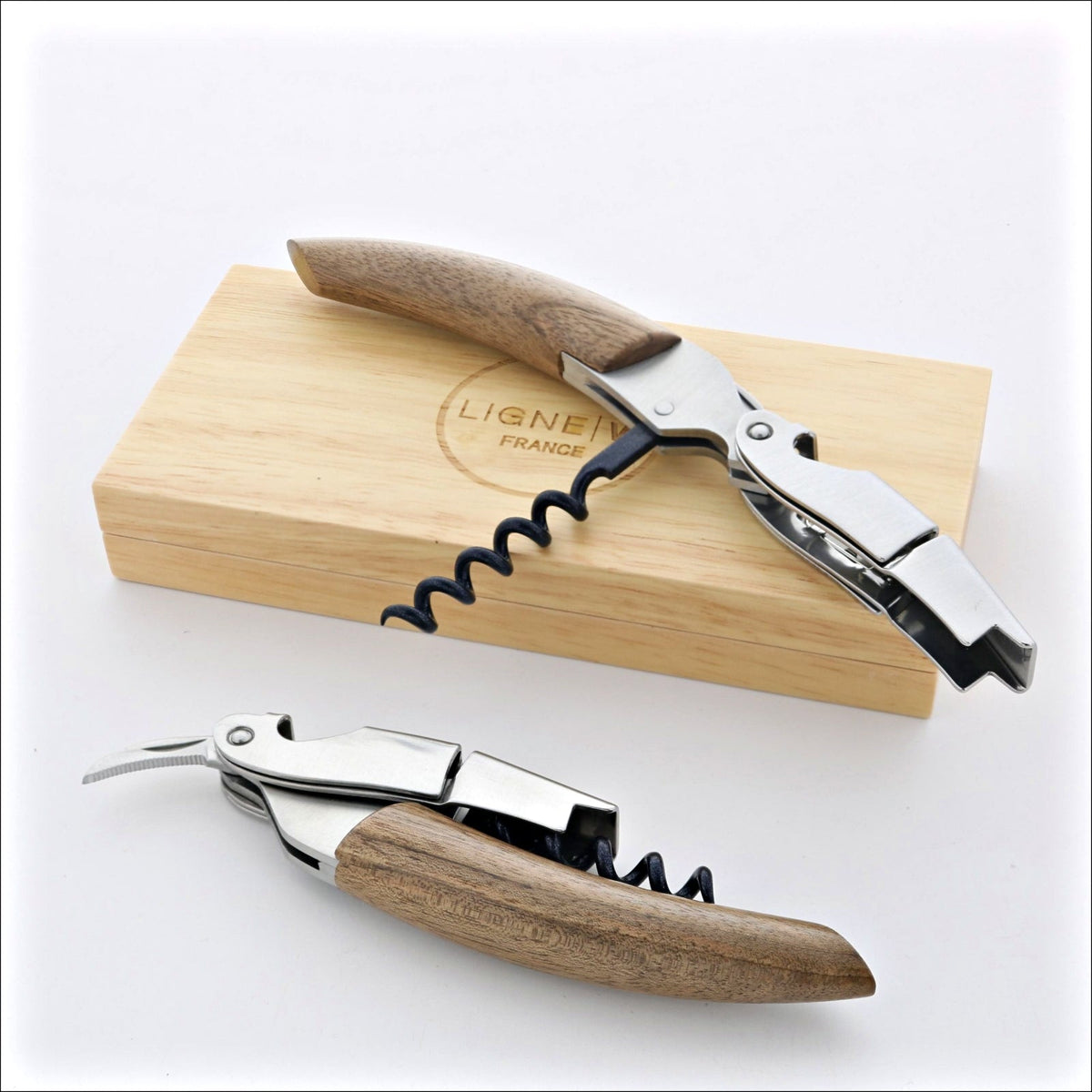 Ligne W Origine Prestige Waiter&#39;s Corkscrew - Walnut