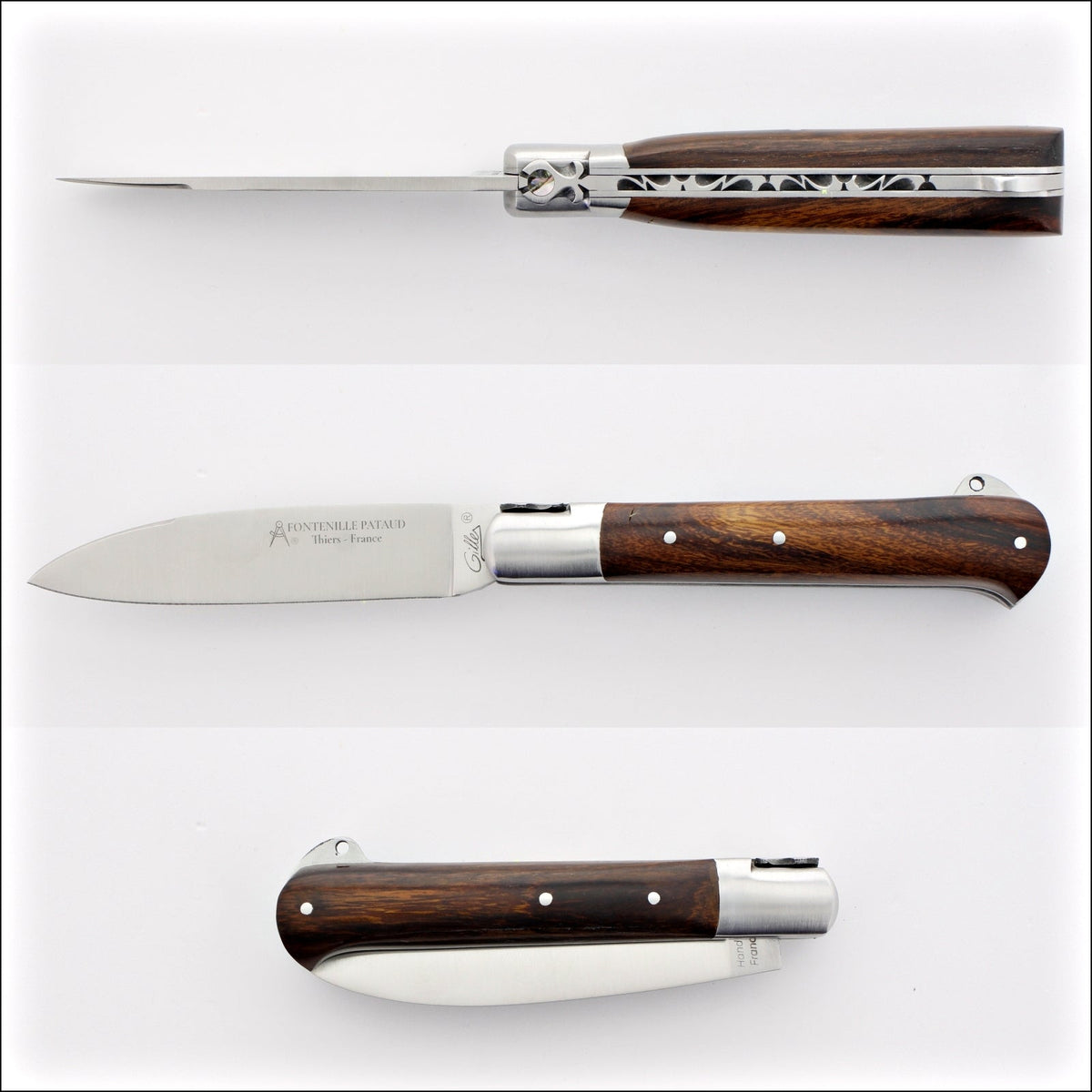 Yssingeaux 11 cm Classic Pocket Knife - Ironwood Handle