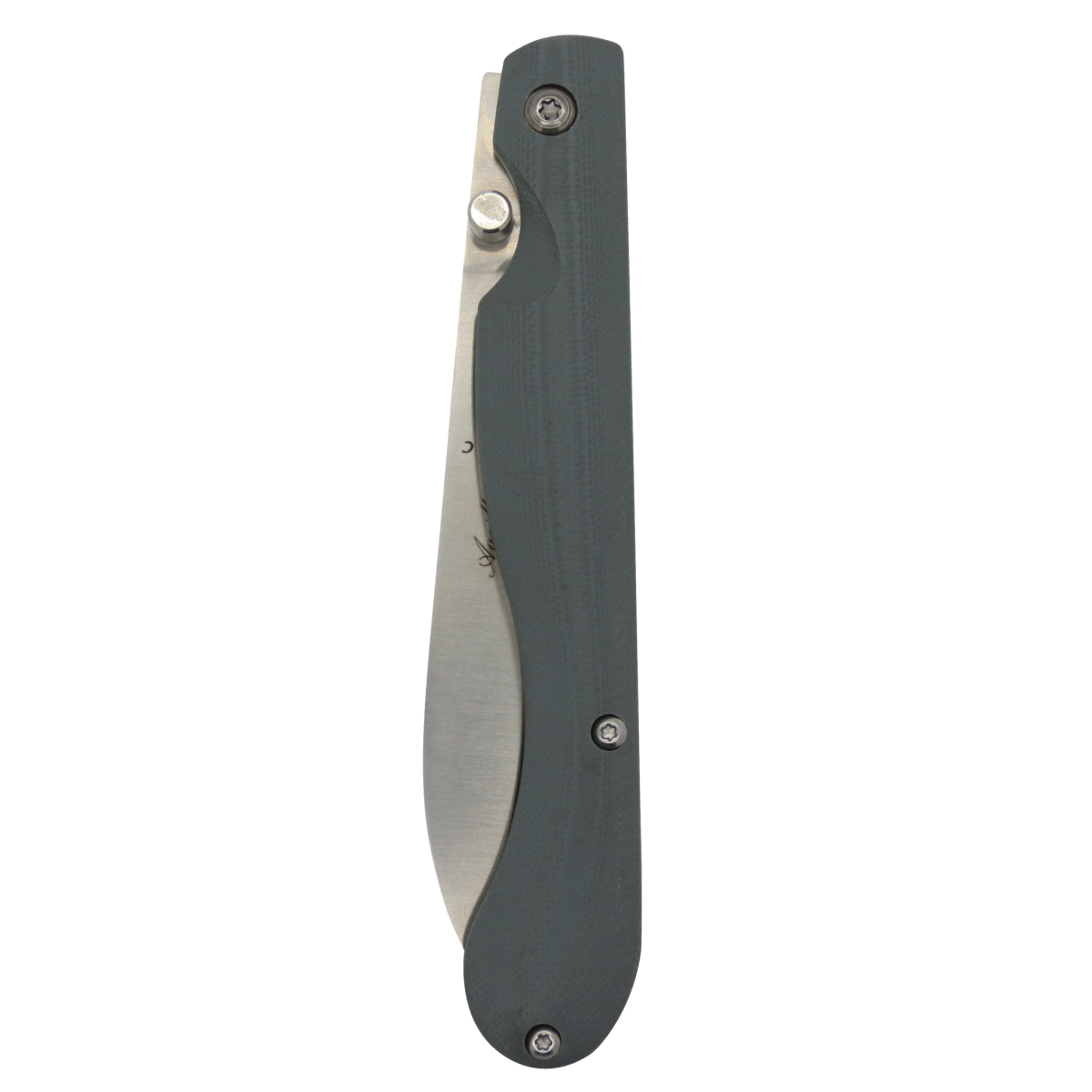 Aurillac Gray G10 Handle Linerlock Folding Knife-Linerlock