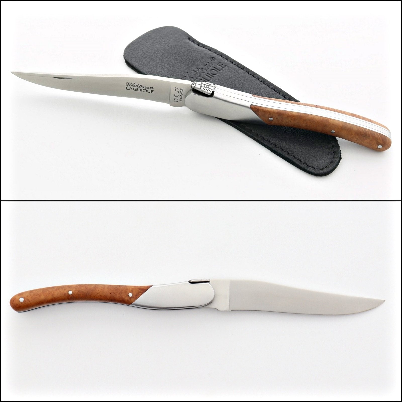 Chateau Laguiole Grand Cru Pocket Knife Briarwood-POCKET KNIFE