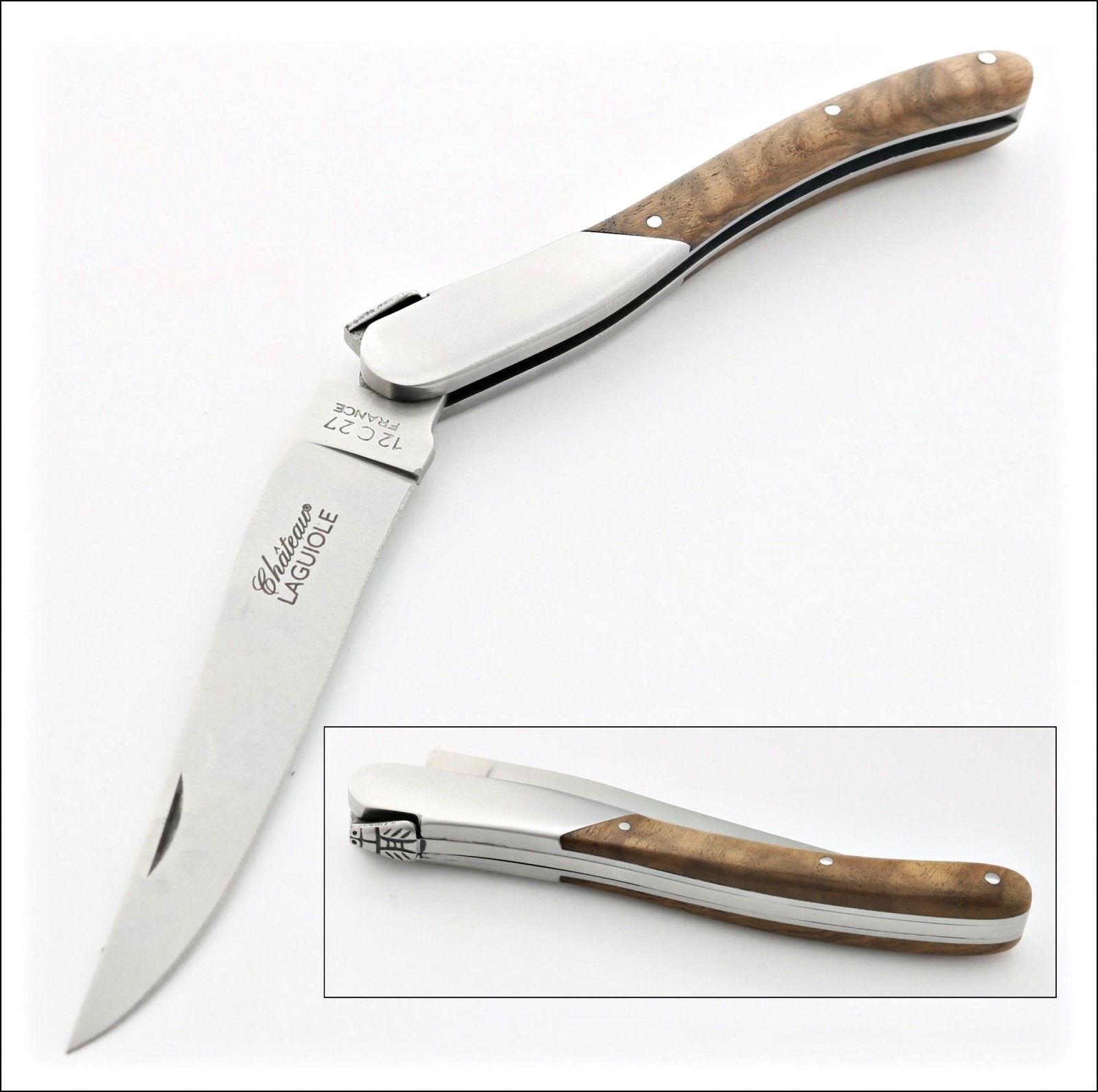 Chateau Laguiole Grand Cru Pocket Knife Walnut-POCKET KNIFE