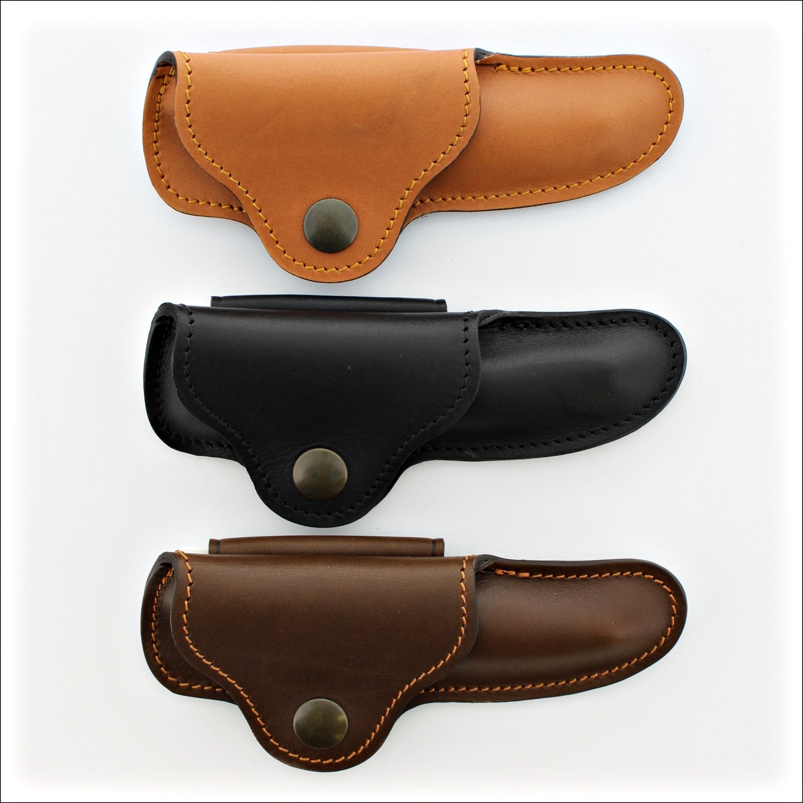 Laguiole leather knife cases and sleeves - Official LAGUIOLE