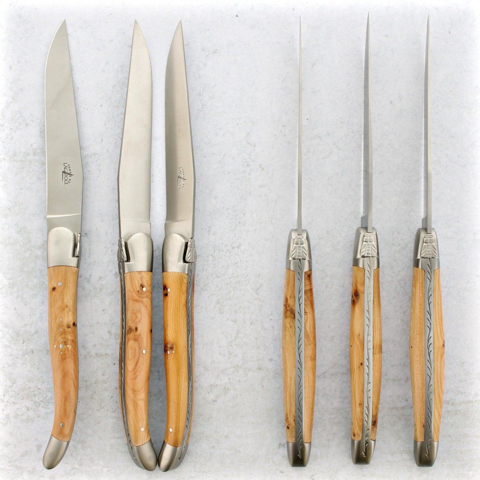 Genesis Steak Knife Set, Plain Edge