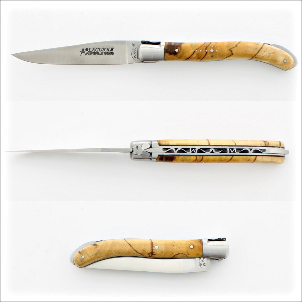 Laguiole - Cutting board and bread knife - Bamboo - Laguiole -  Wineandbarrels A/S